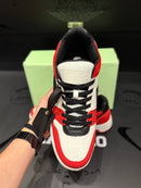 Tênis Off-White Out of Office 'White Red Black' - Pronta Entrega