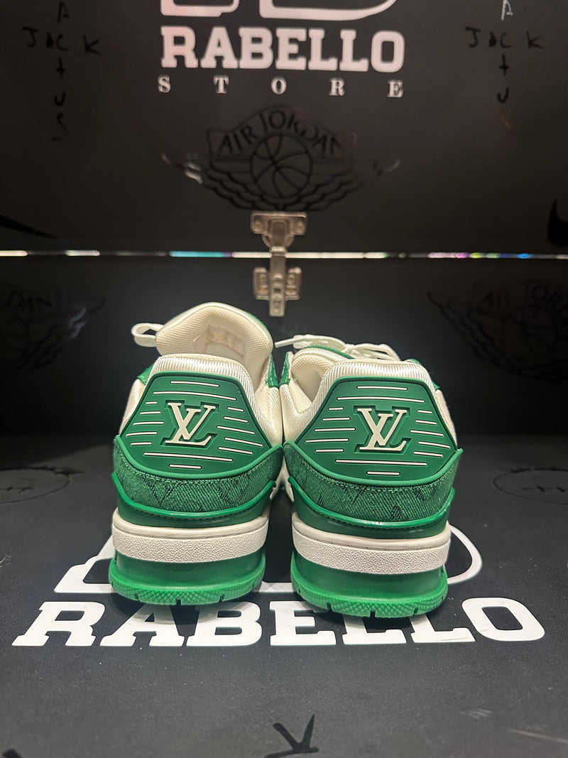 Tênis Louis Vuitton LV Trainer Green - Pronta Entrega