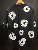 Camiseta Denim Tears Preta/Branca - Pronta Entrega