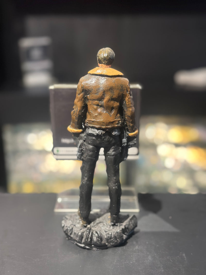 Boneco de Ação Resident Evil Leon 21cm Resina - Pronta Entrega
