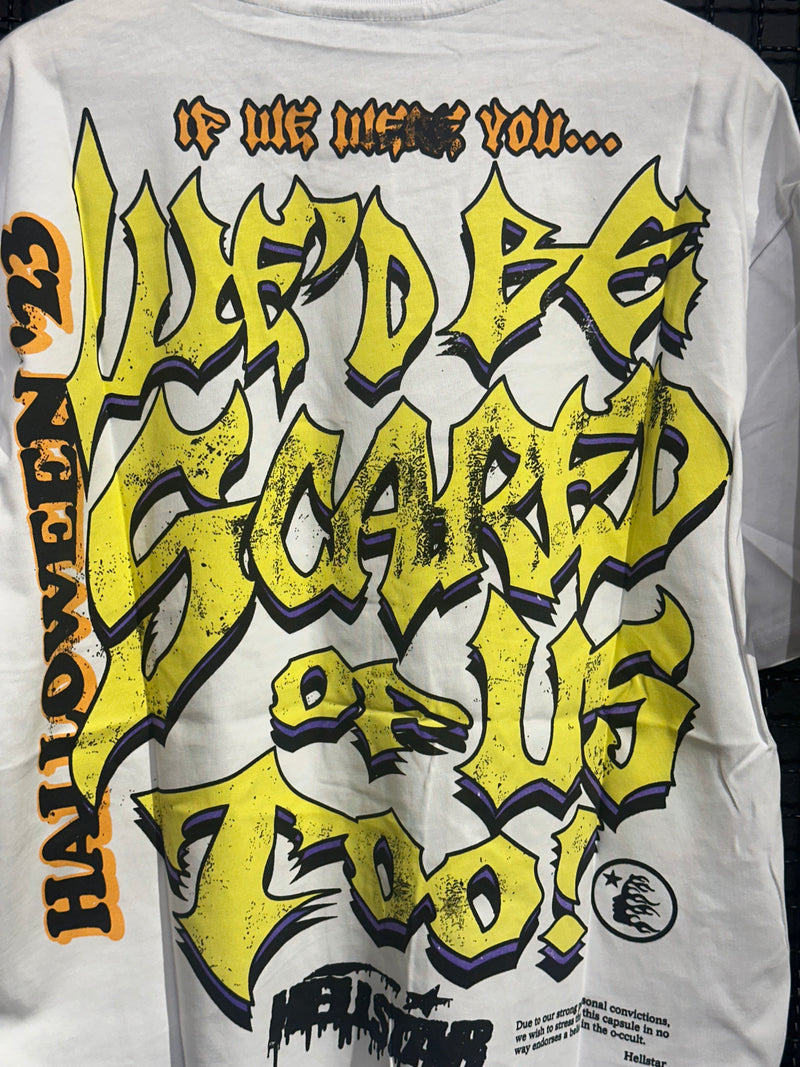 Camiseta Hellstar Frankenstein White - Pronta Entrega