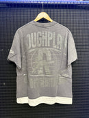 Camiseta Rough Play “Skull” Grey - Pronta Entrega