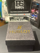 Relógio Hublot Silver Fundo Yellow - Pronta Entrega