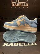 Tênis BAPE A Bathing APE Court Sta Blue White - Pronta Entrega
