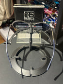 Óculos Chanel Redondo Lente Azul - Pronta Entrega