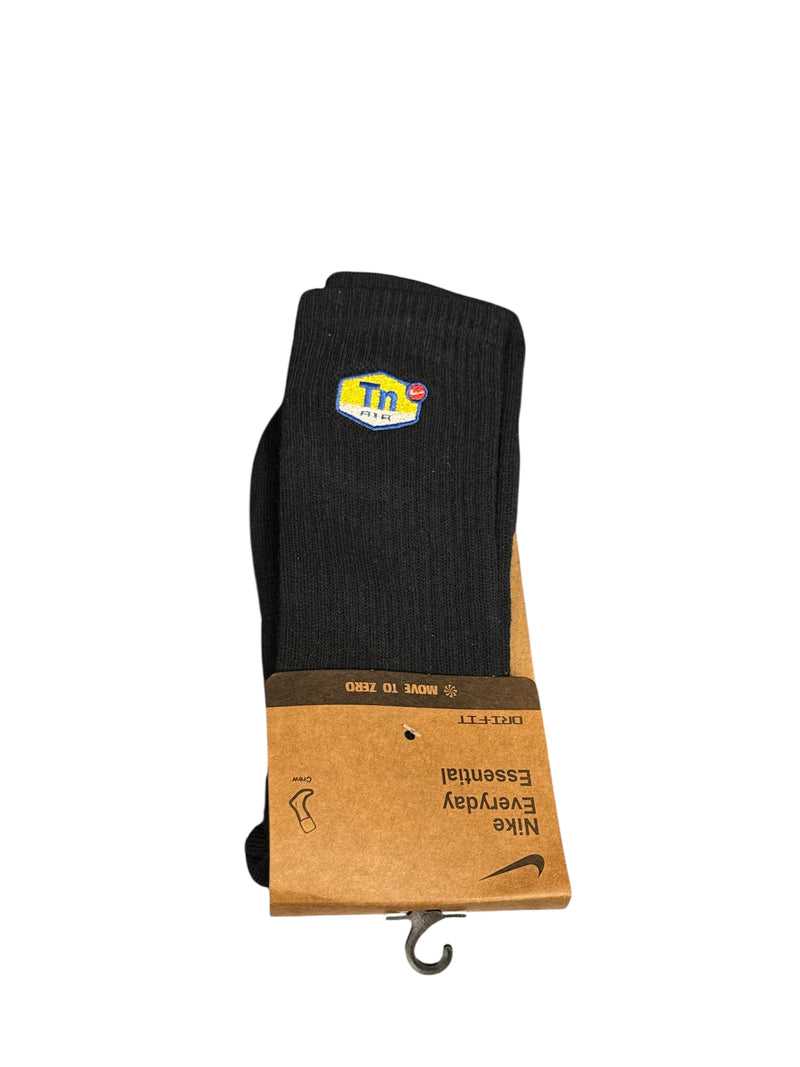 Meia Nike Air Max Tn Cano Alto Black - Pronta Entrega