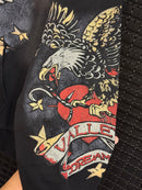 Jaqueta Vale Forever Eagle Heart Black - Pronta Entrega