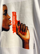 Camiseta SUPREME “PISTOL WHITE” Branca - Pronta Entrega