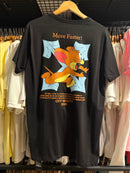 Camiseta Off-White Jerry Run Slim Fit Preta - Pronta Entrega