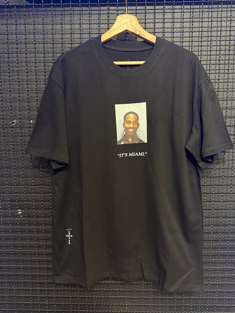 Camiseta Cactus Jack Travis Scott Free The Rage II Mugshot - Pronta Entrega