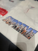 Camiseta SUPREME Gotham Branca - Pronta Entrega