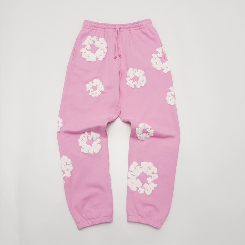 Calça Denim Tears The Cotton Wreath Pink - Encomenda