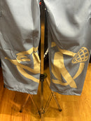 Calça Sarja Minus Two Azul Logo Cinza - Pronta Entrega