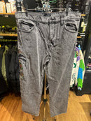 Calça Ed Hardy Jeans Destonado Bordado Caveira Águia Logo Traseiro - Pronta Entrega