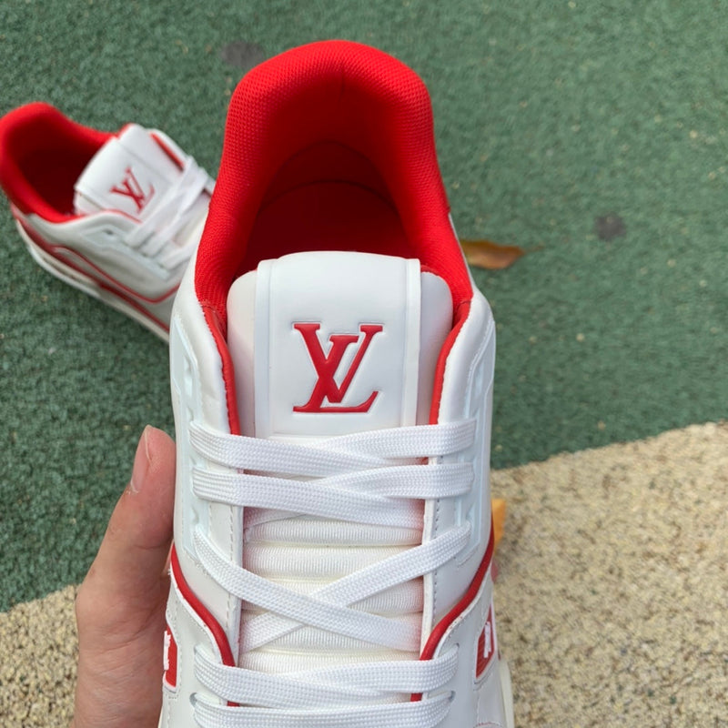 Louis Vuitton Trainer Bordeaux White Red - Encomenda