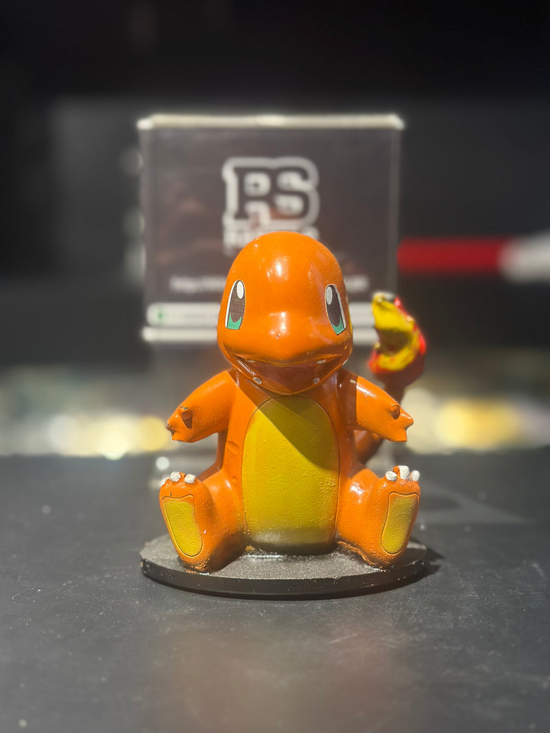 Boneco de Ação Pokémon Charmander 10cm Resina - Pronta Entrega