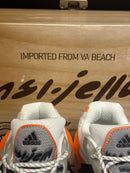 Tênis Adidas Adistar Jellyfish Pharrell Williams Focus Olive/Orange - Pronta Entrega