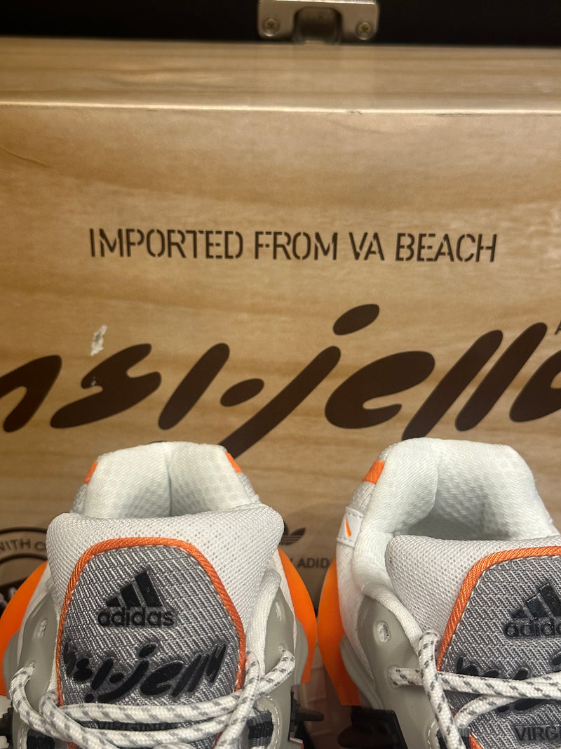 Tênis Adidas Adistar Jellyfish Pharrell Williams Focus Olive/Orange - Pronta Entrega