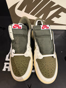 Tênis Nike Air Jordan 1 Retro Low SP Travis Scott "Medium Olive" - Pronta Entrega