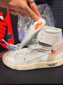 Nike Jordan 1 Retro High x Off White White - Encomenda