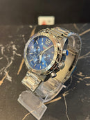 Relógio TAG Heuer Formula 1 x Indy 500 Silver Fundo Blue - Pronta Entrega