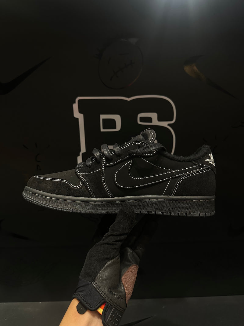 Tênis Nike Air Jordan 1 Low OG X Travis Scott “Black Phantom” - Pronta Entrega
