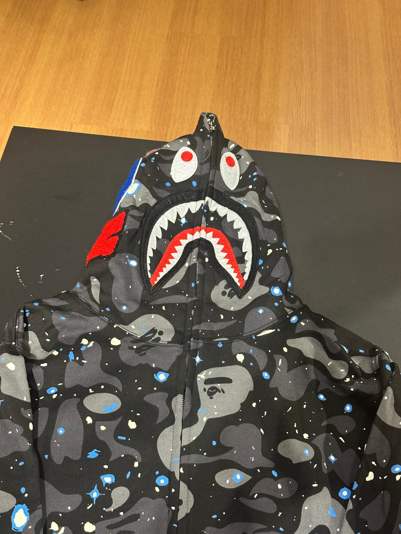 Jaqueta Bape Camo Shark Star Full Zip - Pronta Entrega