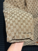 Jaqueta Gucci x The North Face Padded Jacket Beige/Ebony - Pronta Entrega