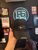 Boné Supreme x Nike Running Black - Pronta entrega