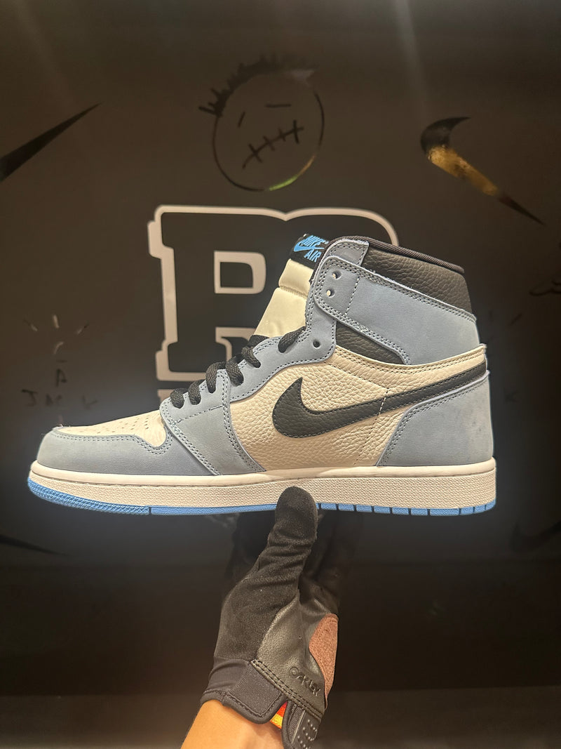 Tênis Nike Air Jordan 1 High University Blue (UNC) - Pronta Entrega