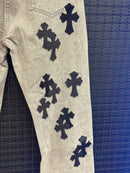 Calça Jeans Chrome Hearts - Pronta Entrega