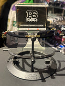 Óculos Cartier Marrom Retangular Lente Escura - Pronta Entrega