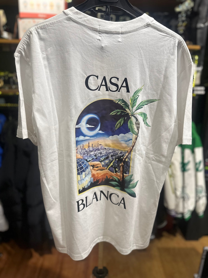 Camiseta Casablanca Night Window Branca - Pronta Entrega