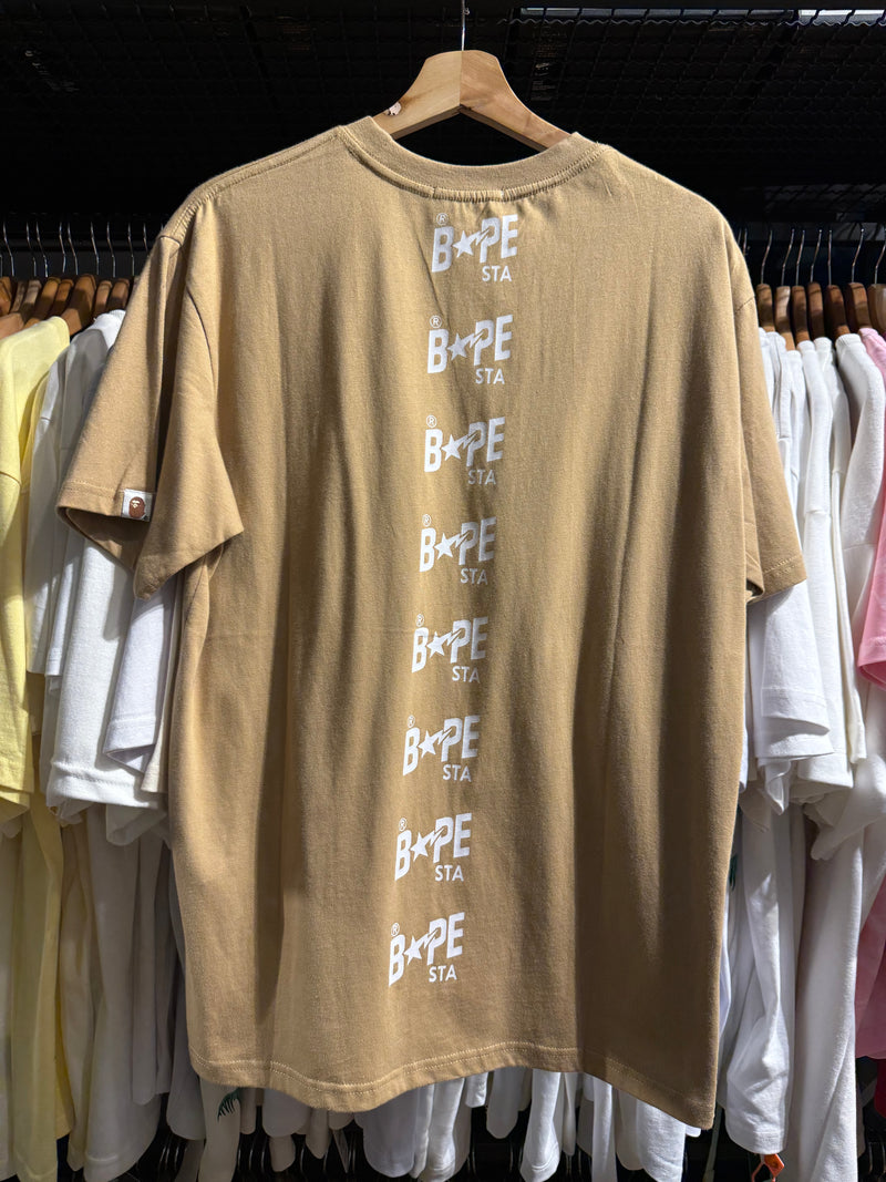 Camiseta BAPE ‘Bapesta’ Marrom - Pronta Entrega