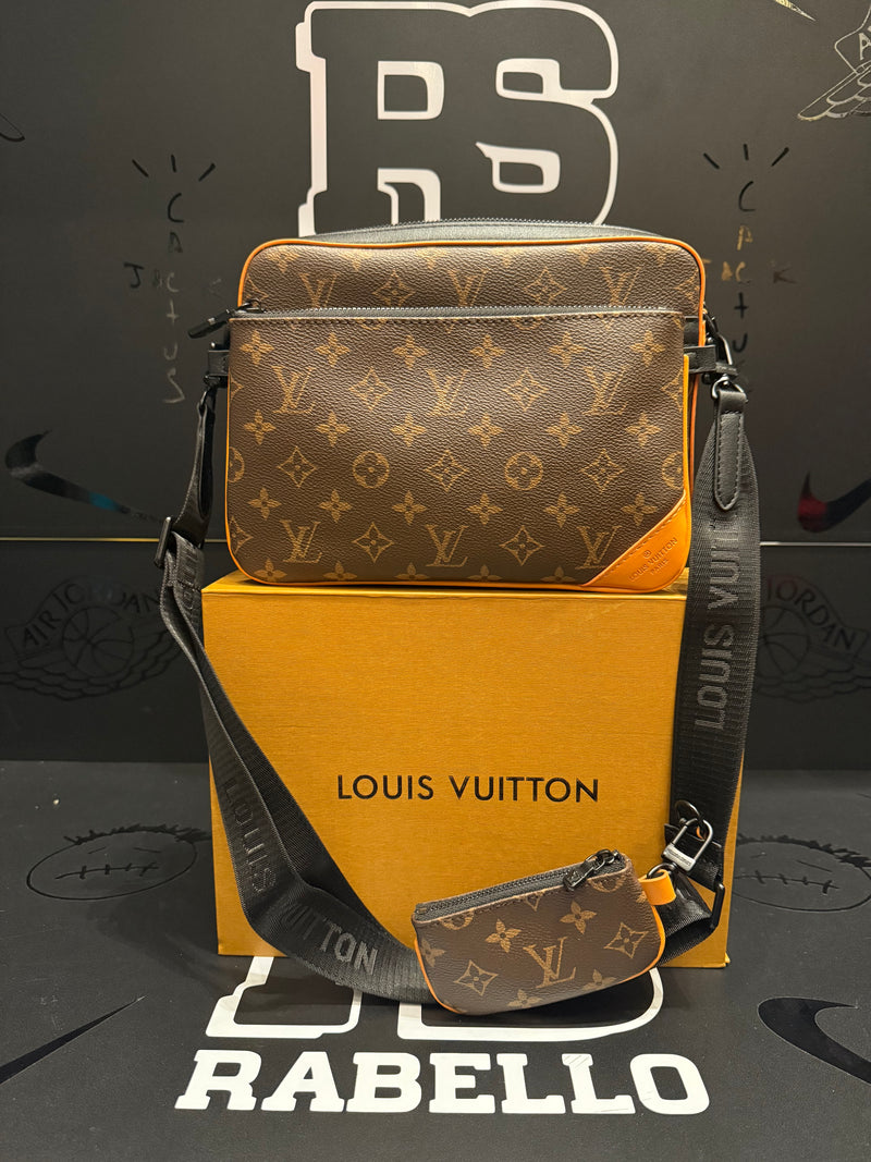 Bolsa Louis Vuitton Bag Trio Messenger Cobalt Marrom - Pronta Entrega