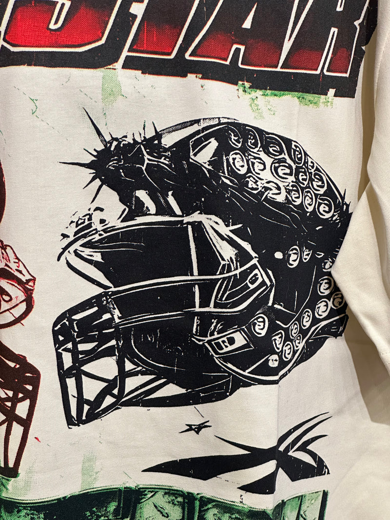 Camiseta Hellstar “Path to Paradise” Bege - Pronta Entrega