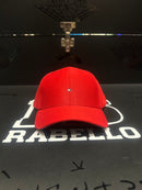 Boné Aba Curva Tommy Hilfiger Logo Pequeno Vermelho - Pronta Entrega