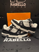 Tênis Louis Vuitton LV Trainer White Black  - Pronta Entrega