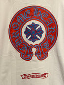 Camiseta Chrome Hearts Pink Graphics White - Pronta Entrega