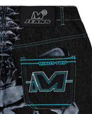 Calça Jeans Minus Two Skeleton - Encomenda