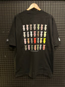 Camiseta A Bathing Ape x BE@RBRICK  BE@RTEE Black - Pronta Entrega