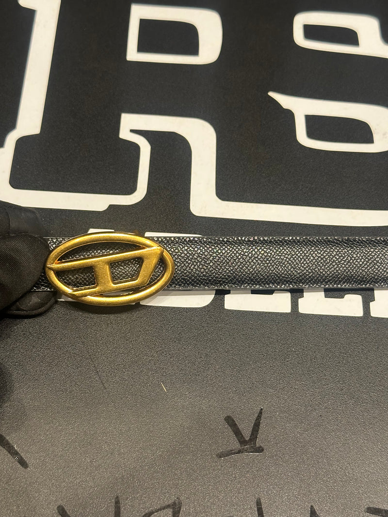 Cinto Feminino Diesel Fivela Gold 100 CM  - Pronta Entrega