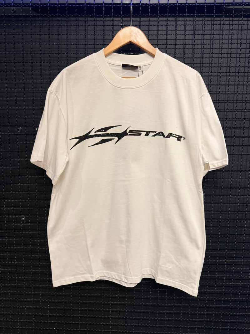 Camiseta Hellstar “Hstar” White - Pronta Entrega