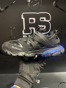 Tênis Balenciaga Cano Baixo Track Preto Com Led - Pronta Entrega