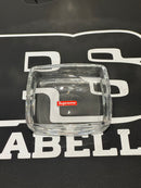 Cinzeiro Supreme Vidro Debossed Clear - Pronta Entrega