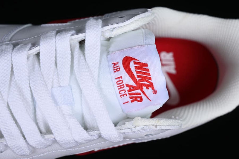 Air Force 1 Low Color of The Month White Red - Encomenda