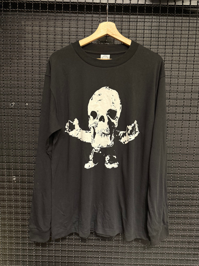 Camiseta Long Cross Chrome Hearts Skull Black - Pronta Entrega