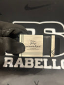 Cinto Burberry Black Fivela Silver 120 CM  - Pronta Entrega