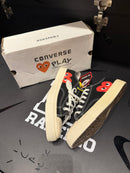 Tênis Converse Chuck 70 X Comme des Garçons Low Preto - Pronta Entrega