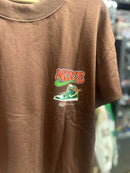 Camiseta Nike Swoosh Jordan Marrom - Pronta Entregar